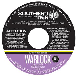 Southern Tier Brewing Company Warlock