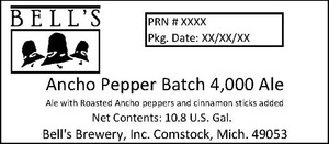 Bell's Ancho Pepper Batch 4,000 Ale May 2015