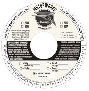 Short Shift Scotch Ale