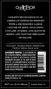 Violent Trubulence June 2015