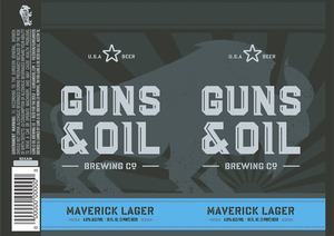 Guns & Oil Brewing Co. Maverick Lager