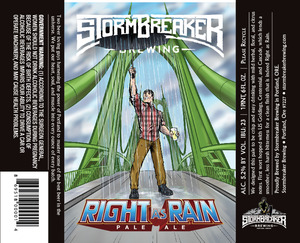 Stormbreaker Brewing Right As Rain Pale Ale