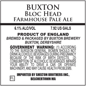 Buxton Brewing Bloc Head