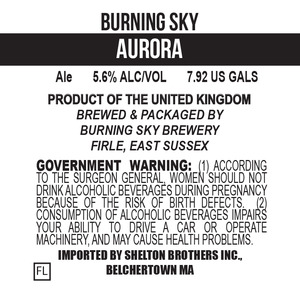 Burning Sky Aurora May 2015