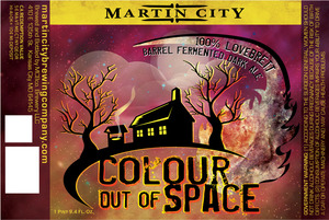 Martin City Colour Out Of Space May 2015