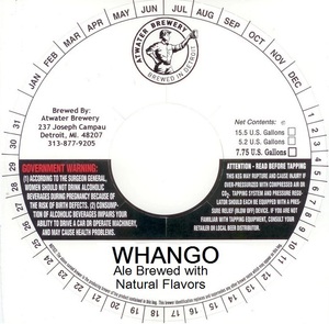Atwater Brewery Whango