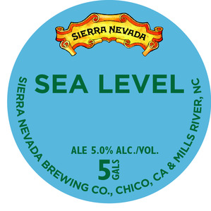 Sierra Nevada Sea Level May 2015