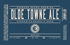 Spencer Devon Brewing Olde Towne Ale May 2015