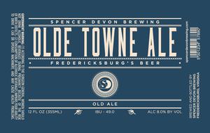 Spencer Devon Brewing Olde Towne Ale