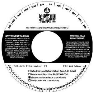 Slocum Session Pale Ale May 2015