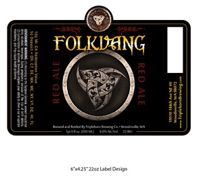 Triplehorn Brewing Co Folkvang Red Ale