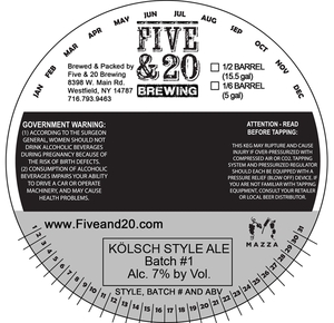 Five & 20 Brewing 