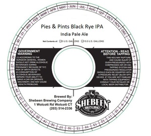 Pies & Pints Black Rye Ipa 