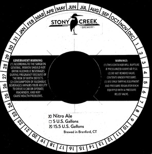 Stony Creek Brewery Nitro Ale
