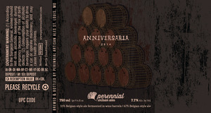 Perennial Artisan Ales Anniversaria