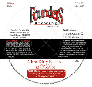 Founders Nitro Dirty Bastard