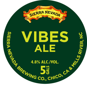 Sierra Nevada Vibes Ale May 2015