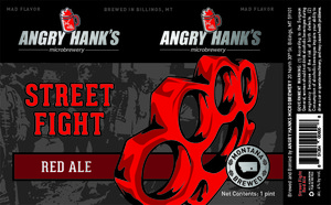 Angry Hank's Street Fight Red Ale