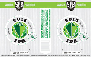 Southern Prohibition Brewing 2015 IPA