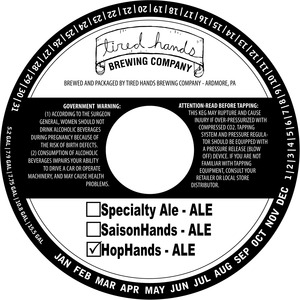 Tired Hands Brewing Company May 2015
