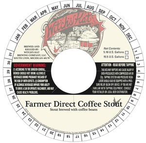 Witch's Hat Brewing Company Farmer Direct Coffee Stout