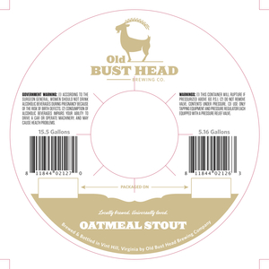 Oatmeal Stout May 2015