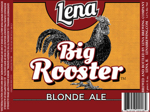 Big Rooster Blonde Ale May 2015