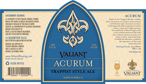 Valiant Brewing Company, LLC Acurum