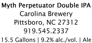 Carolina Brewery Myth Perpetuator