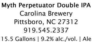 Carolina Brewery Myth Perpetuator May 2015