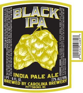 Carolina Brewery Black IPA
