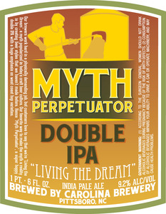 Carolina Brewery Myth Perpetuator May 2015