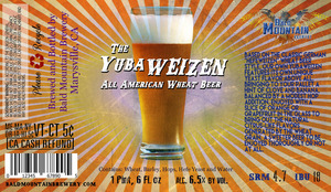 Bald Mountain Brewery The Yubaweizen
