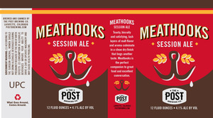 The Post Brewing Company Meathooks Session Ale May 2015