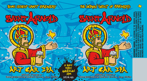 Saint Arnold Brewing Company Art Car IPA May 2015