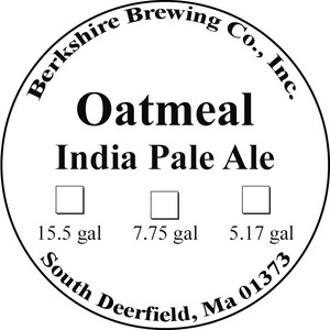 Berkshire Brewing Company Oatmeal India Pale Ale