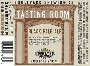 Boulevard Brewing Company Black Pale Ale May 2015