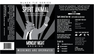 Monday Night Brewing Spirit Animal May 2015