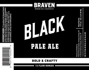 Braven Black Pale Ale May 2015