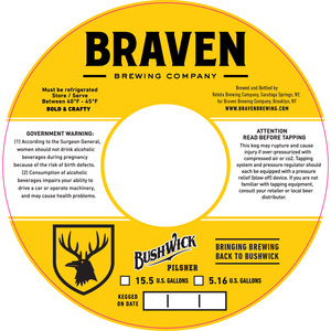 Braven Bushwick Pilsner