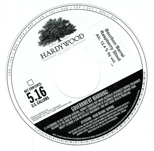 Hardywood Bourbon Barrel Raspberry Stout