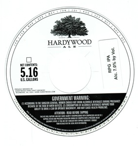 Hardywood Rpg IPA