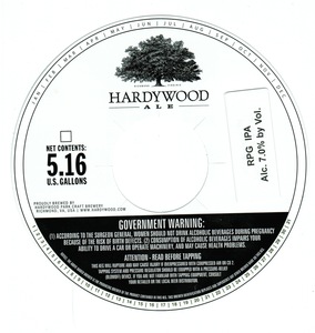 Hardywood Rpg IPA