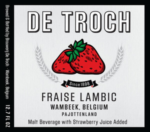 De Troch Fraise Lambic May 2015