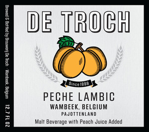 De Troch Peche Lambic