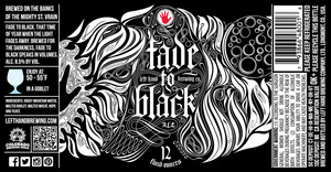 Left Hand Brewing Company Fade To Black