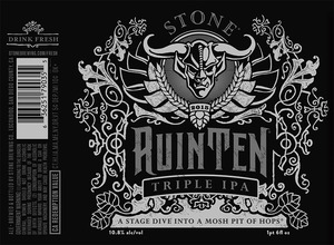 Stone Ruinten Triple IPA May 2015