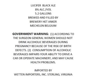 Lucifer Black Ale May 2015