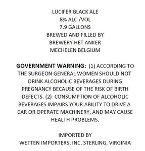 Lucifer Black Ale May 2015