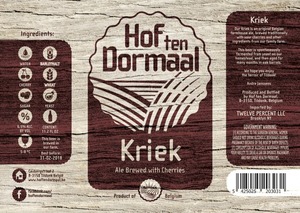 Hof Ten Dormaal Kriek